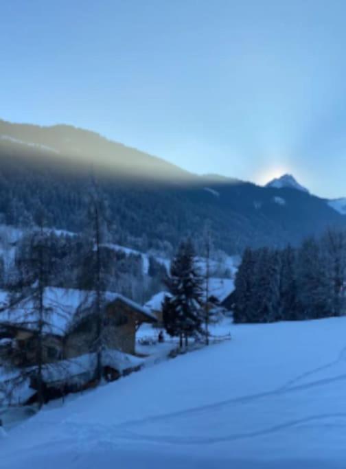 Appartement Cosy Proche Chatel Portes Du Soleil - Linge Inclus Abondance Exterior photo