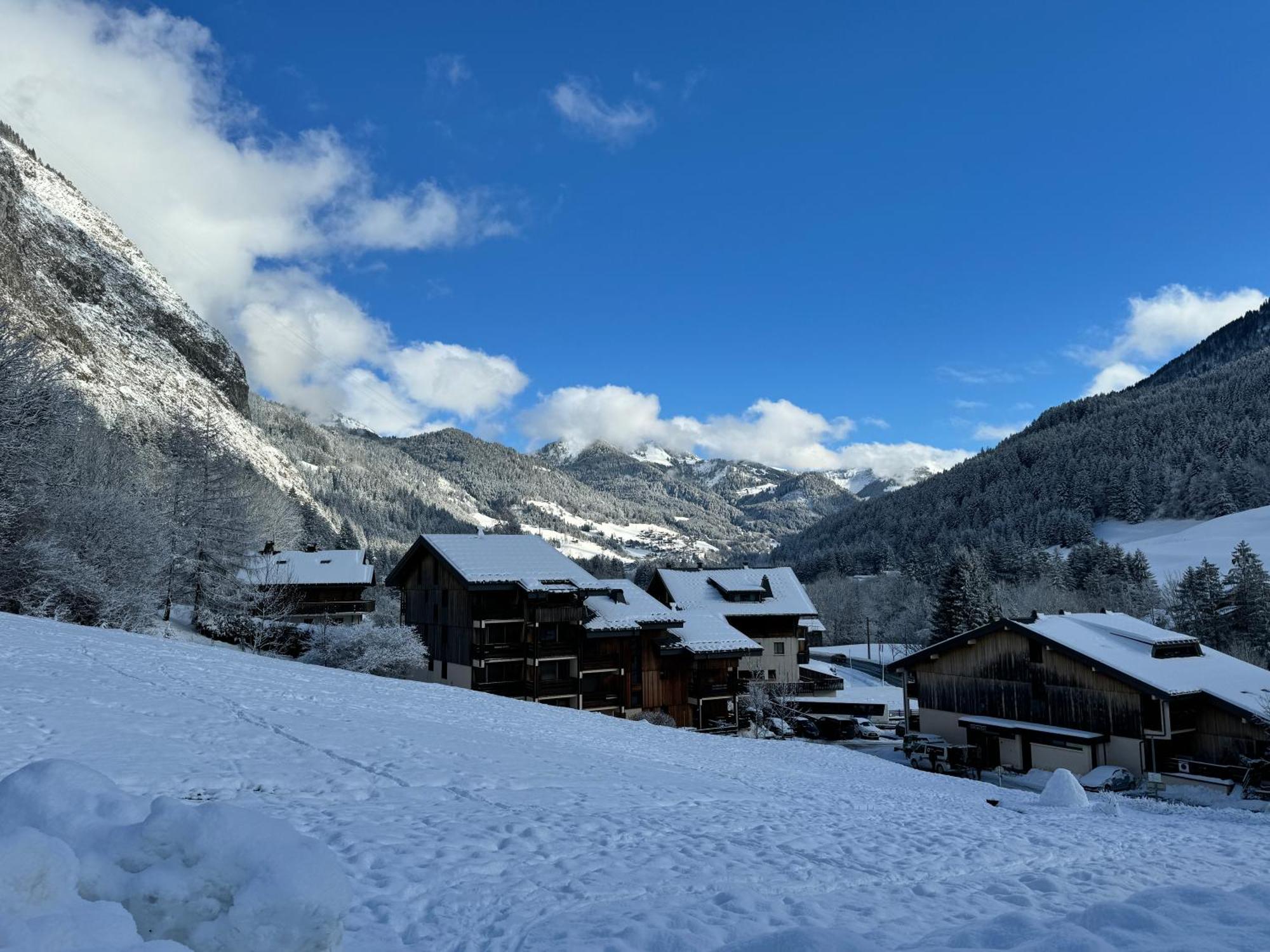 Appartement Cosy Proche Chatel Portes Du Soleil - Linge Inclus Abondance Exterior photo